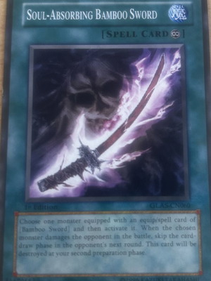 Soul Absorbing Bamboo Sword Yu-Gi-Oh! card