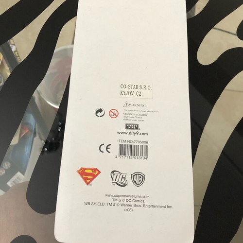 Superman Returns school set new with pencil, ruler, sharpener and 2 erasers