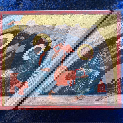 Αυθεντική αγιογραφία Πατμού Ιωάννη Θεολόγου για τα 900 χρόνια της Μονής