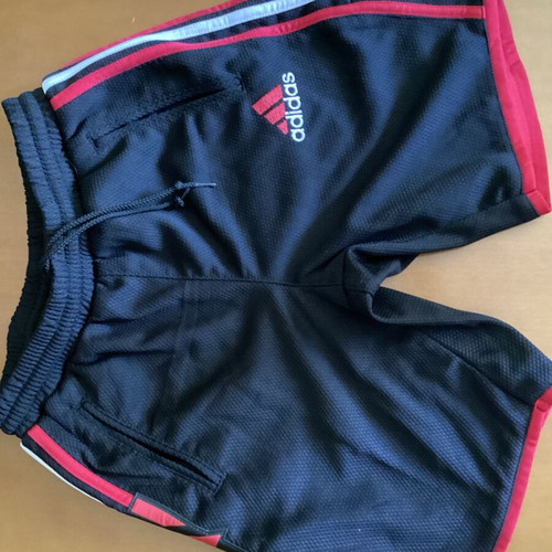 Adidas kids shorts new, size 12, black with pockets