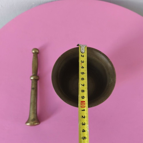 Bronze mortar used, large