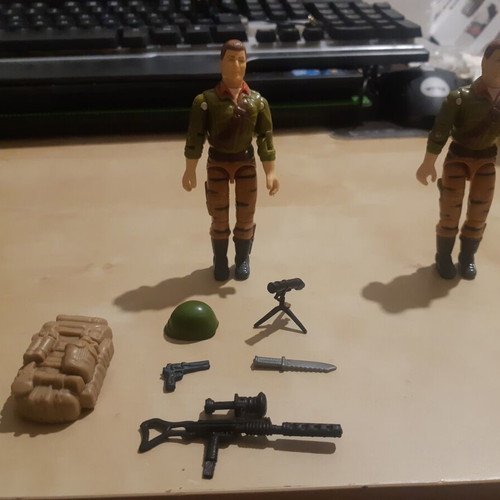 GI Joe Duke Tiger Force figures, like new, pack of 2