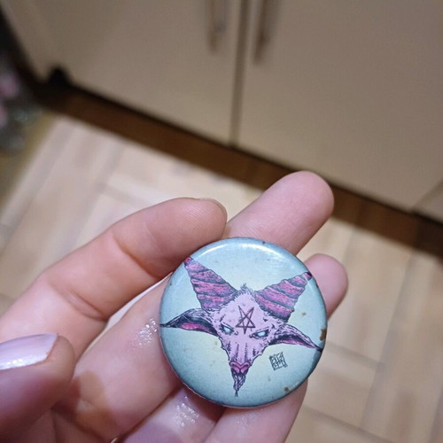 Baphomet pin used