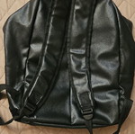 Backpack with sequins like new, black