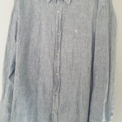 Joop! Linen shirt like new, gray, XL