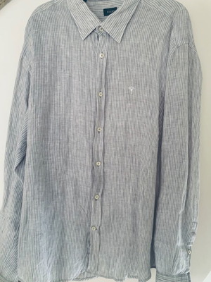 Joop! Linen shirt like new, gray, XL