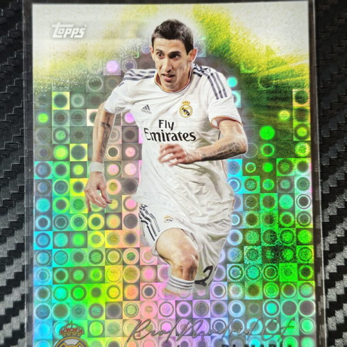 2026 Topps Real Madrid C.F. Fan Set Ángel Di María Foil Parallel card
