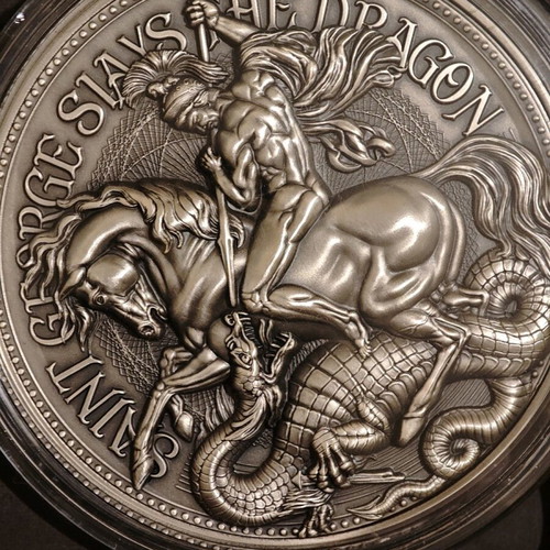 Collectable medal like new, 2 oz .999 silver and 11.5 oz copper