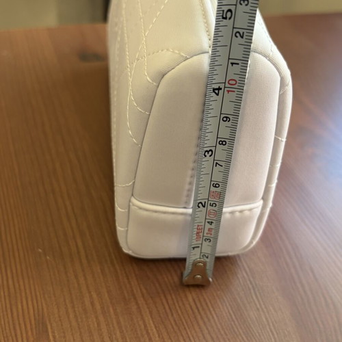 Dior toiletry bag unused, white