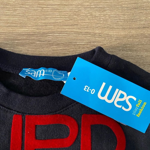 Children's sweatshirt Sam 0-13 new, blue