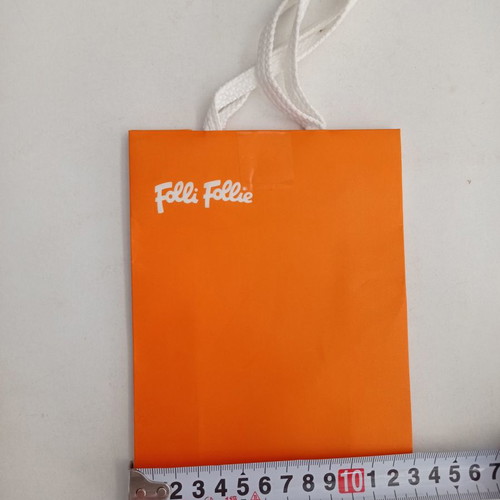 Folli Follie packaging paper bags used