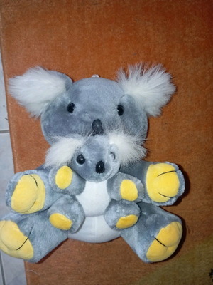 Винтидж плюшено коала като ново