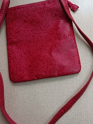 Shoulder bag new, red