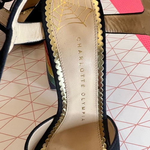 Πέδιλα Charlotte Olympia rainbow καινούργια, νούμερο 37