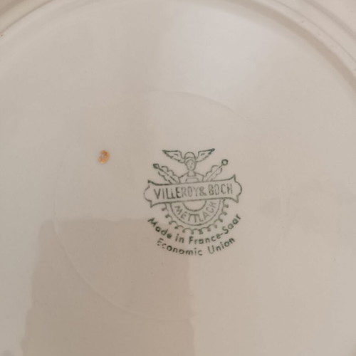Villeroy & Boch porcelain children's dinnerware vintage used