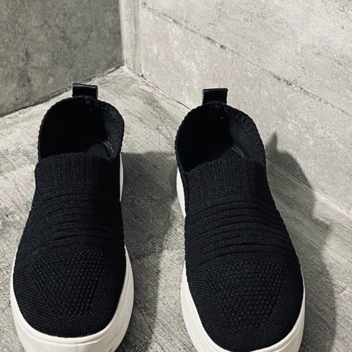 Primark women's slip-on shoes used, size 38-39, black