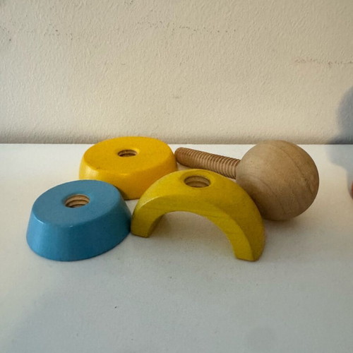 Plan Toys nuts and bolts like new