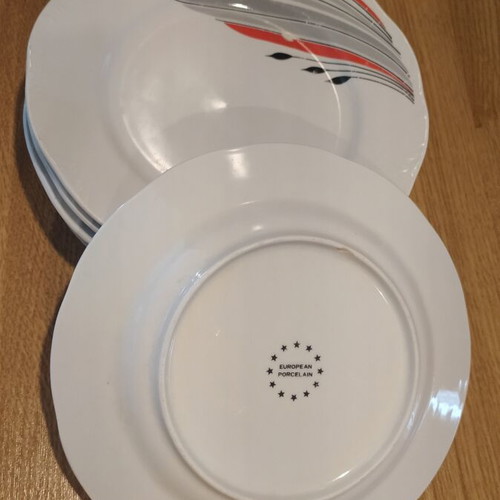 Bocca kai Alla Porcelain dinner plates set, 16 pieces