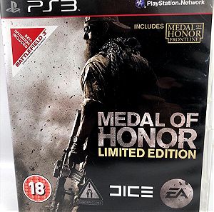 Metal of Honor Limited Edition PS3 PlayStation 3