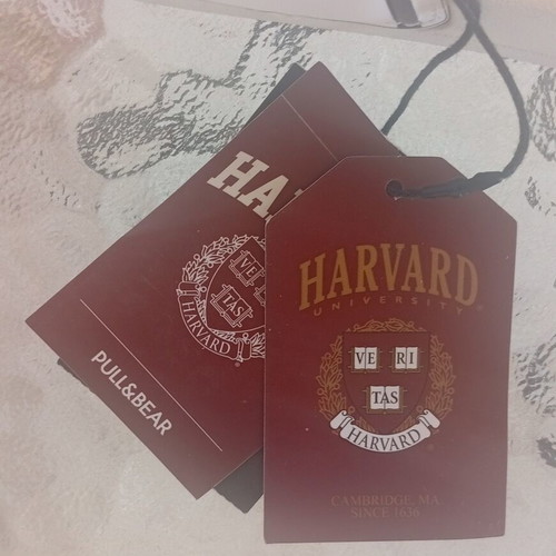 Pull and Bear Harvard University slippers new, size 40, white