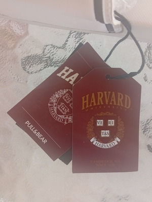Pull and Bear Harvard University slippers new, size 40, white