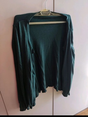 Ζακέτα πράσινη H&M μεταχειρισμένη, σε πολύ καλή κατάσταση, μέγεθος L