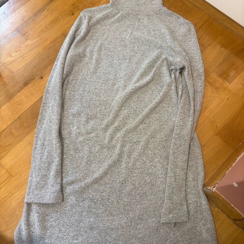 Zara grey wool dress new, wide fit