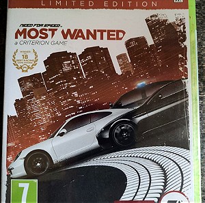 NEED FOR SPEED ''Most Wanted'' - A CRETERION GAME / (ΕΙΔΙΚΗ ΕΚΔΟΣΗ) (XBOX 360) / (ΚΑΙΝΟΥΡΓΙΟ )