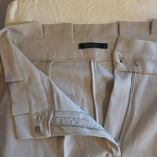 Desiree high-waisted pants new, beige, size M