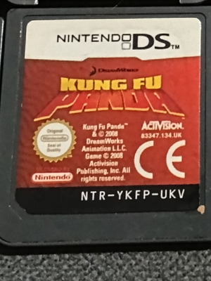 Kung Fu Panda game for Nintendo DS used