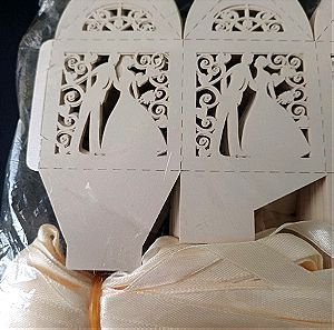 Διακοσμητικά κουτιά για γάμο (τιμή όλα μαζι)