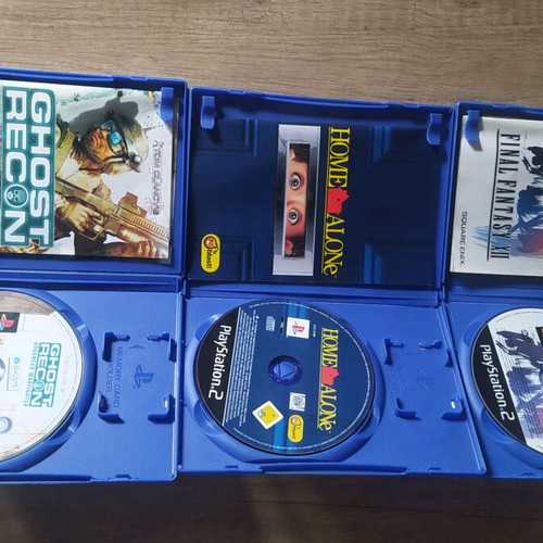 PlayStation 2 games used: Final Fantasy XII, Home Alone, Ghost Recon