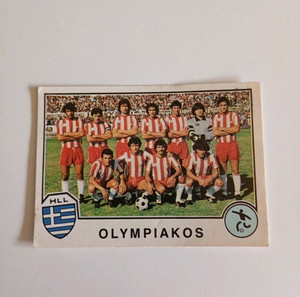 Συλλεκτικό Αυτοκόλλητο Ολυμπιακός 1982