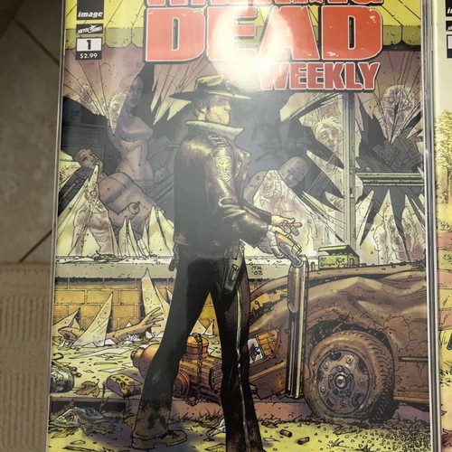 Walking Dead Weekly set of 47 comics like new