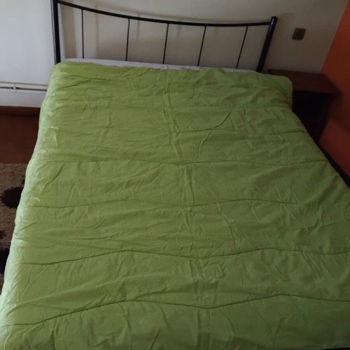 Double quilt used, reversible 180×200 cm