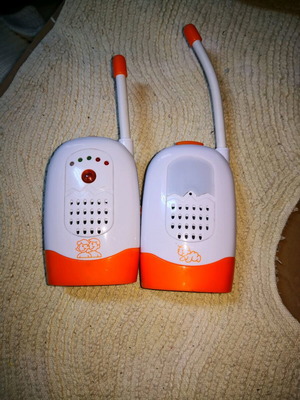 Avec baby monitor used without chargers and batteries