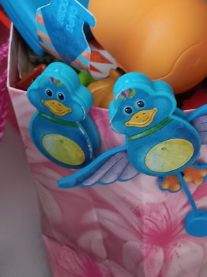Kinder Surprise bird figures used, set of 2