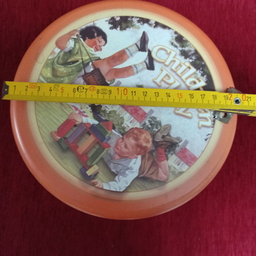 Christmas metal box used