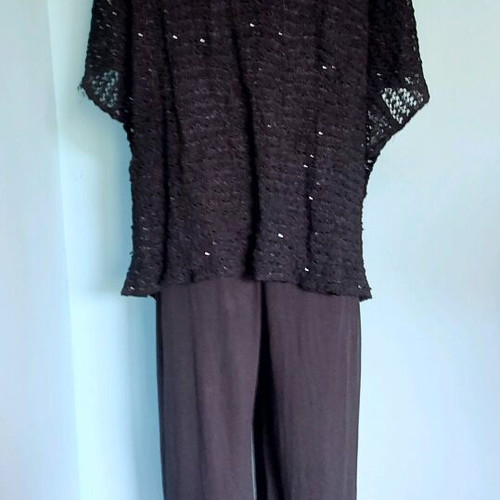 Noa Noa tunic-style cape like new, one size fits S to 3XL