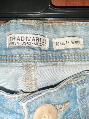 Τζιν Stradivarius no34 σαν καινούργιο, μπλε