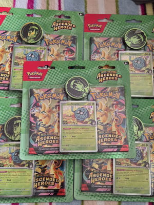 Pokemon TCG Ascended Heroes Erika 2 Pack new sealed