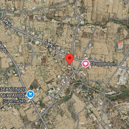 Land buildable 665 sqm in Aegina, Lefki-Kalamara area