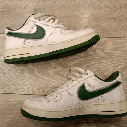 Nike AF1 Low x LeBron James "SVSM/Four Horsemen" used, white/green, size 40