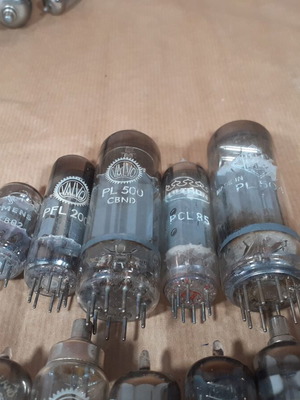 Siemens Valvo Ultron Telefunken Vacuum Tubes used