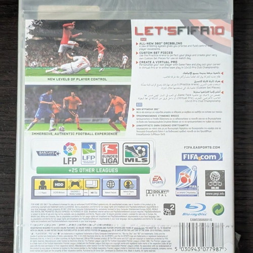 FIFA 10 PS3 καινούργιο εργοστασιακά σφραγισμένο