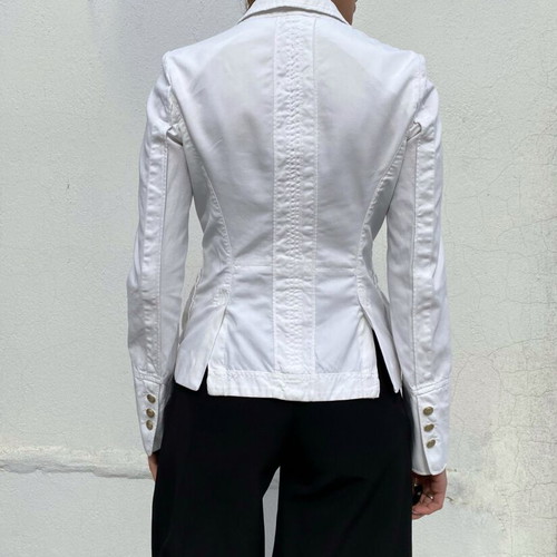 Pinko jacket like new, vintage, size M/L, white