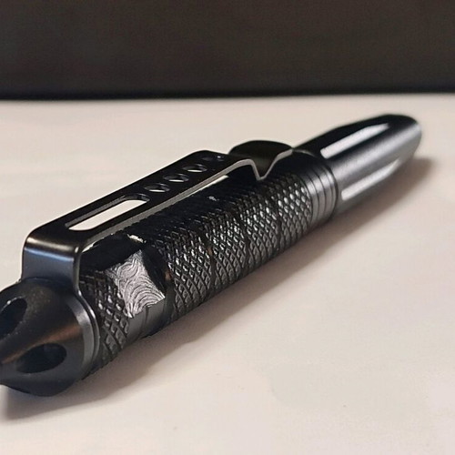 Tactical Pen new, stainless steel, glass breaker, 15cm