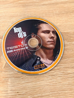 Top DJ's Tiësto Presents Black Hole Recordings CD μεταχειρισμένο, ηλεκτρονική trance