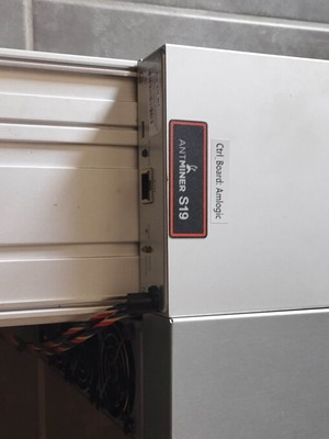 Antminers S19 like new, stable at 90th
