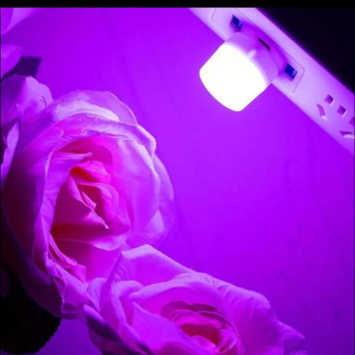 Mini USB lamp set of 2 pink compatible with laptop and desktop